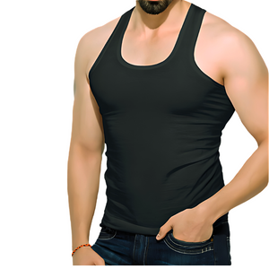 Vest Black Pack of 3